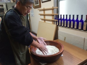 蕎麦打ち